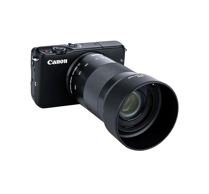  JJC Motljusskydd för Canon EF-M 55-200mm f/4.5-6.3 IS STM motsvarar ET-54B